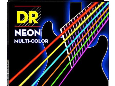 DR STRINGS NMCA10 Extra Light Multi-Colored Acoustic Strings Online now