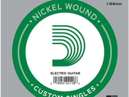 D ADDARIO NW046 .046 Single XL Nickel Wound String Online now