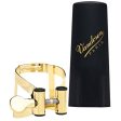 VANDOREN LC59DP M O Series Gold Gilded Bari Sax Ligature Supply