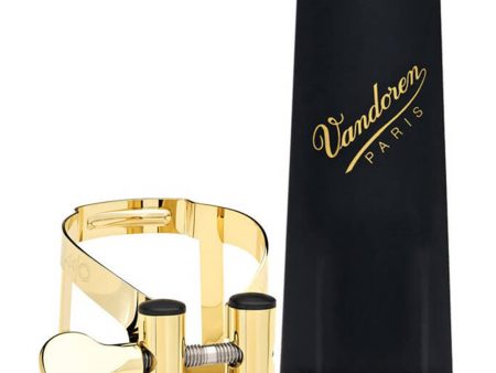 VANDOREN LC59DP M O Series Gold Gilded Bari Sax Ligature Supply