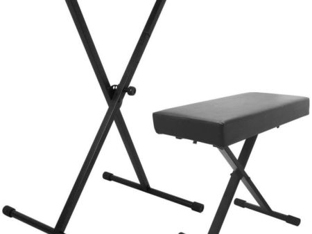 ON STAGE KPK6500 Keyboard Stand & Bench Pack For Discount