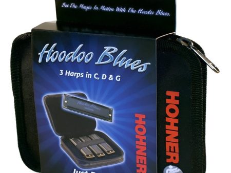 HOHNER HBP HooDoo Blues 3Pk CDG w Case on Sale