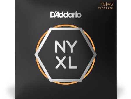 D ADDARIO NYXL1046 NYXL Nickel Wound Regular Light Electric Guitar Strings (10-46) Supply