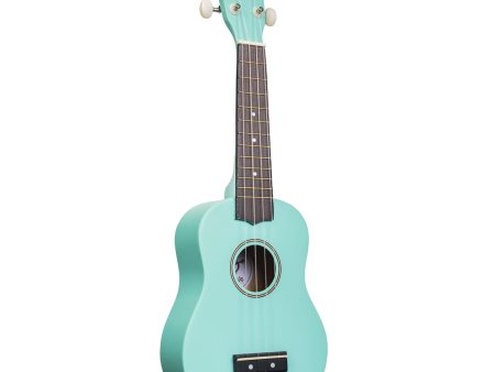 Amahi PGUKLB Penguin Soprano Ukulele w  Bag (Light Blue) Fashion