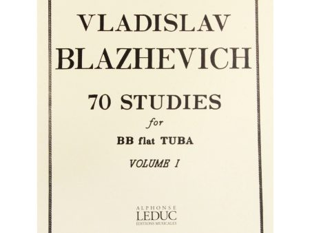 AL. LEDUC AL28596 70 Studies for Tuba Vol I by Vladisla Blazhevich Online