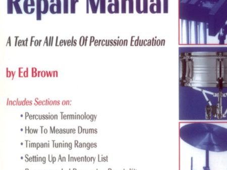 ALFRED 0016922 Band Director s Percussion Repair Manuel For Sale