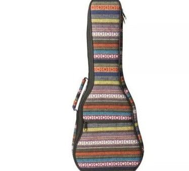 ON STAGE GBU4104S Deluxe Concert Ukulele Bag, Striped Online