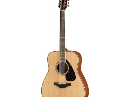 YAMAHA FG82012 FG Series 12 String Acoustic Guitar (Natural) Supply