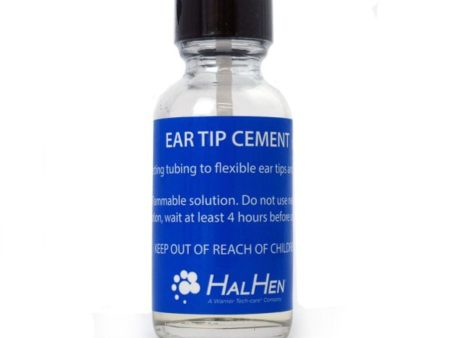 Hal-Hen 247 Ear Tip Cement, 1 oz. Online now