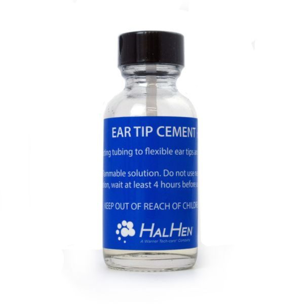 Hal-Hen 247 Ear Tip Cement, 1 oz. Online now