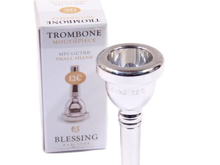 Blessing MPC12CTRB 12C Trombone Mouthpiece, Small Shank Supply