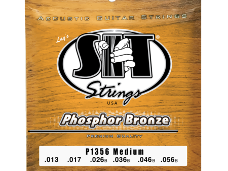 SIT P1356 Medium Acoustic Guitar Strings Online now