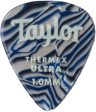 Taylor 80726 Premium Darktone 351 Thermex Ultra Picks, Blue Swirl, 1.00mm, 6-Pack Discount