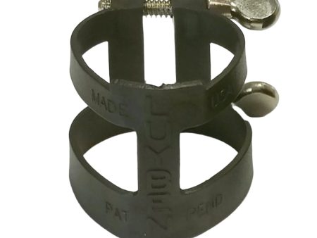 LUYBEN 2215B Plastic Clarinet Ligature & Cap (Black) Online