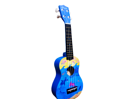 Amahi DDUK21 Under the Sea Design Soprano Ukulele w  Bag Online now