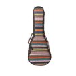 ON STAGE GBU4101S Deluxe Baritone Ukulele Bag, Striped For Discount