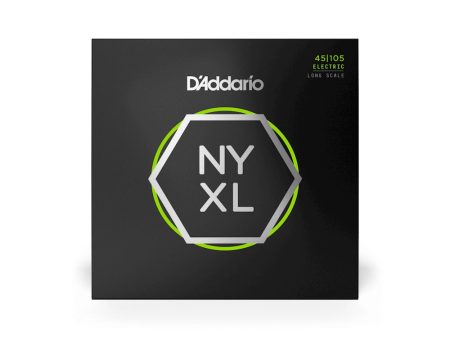 D ADDARIO NYXL45105 NYXL Light Top   Med Bottom Bass Strings Long Scale, 45-105 Supply