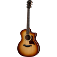 Taylor 214CEKSB 200 Series Koa Grand Auditorium A E Guitar (Shaded Edge Burst) For Discount