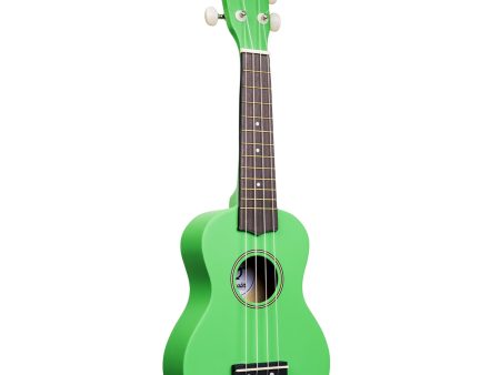 Amahi PGUKGR Penguin Soprano Ukulele w  Bag (Green) Online Hot Sale