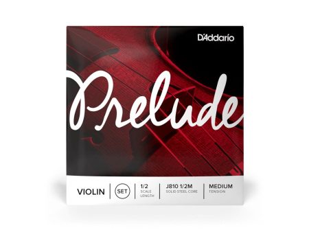 D ADDARIO J81012M 1 2 Prelude Violin String Set Supply