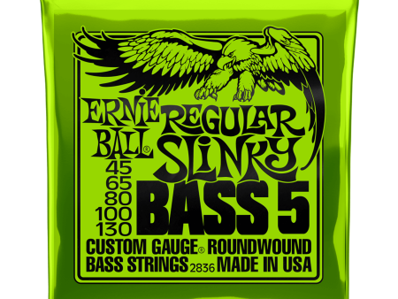 ERNIE BALL 2836 Regular Slinky 5-String Bass Strings Online now