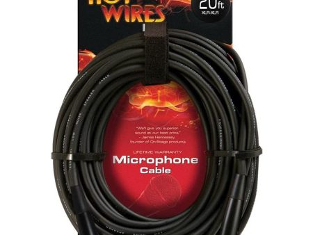 HOT WIRES MC1220LC 20  Microphone Cable Online now