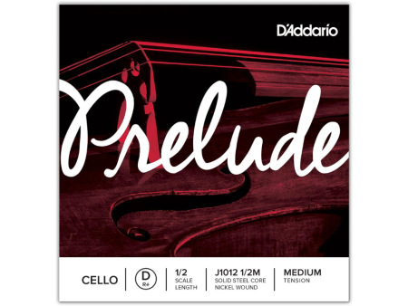 D ADDARIO J101212M 1 2 Prelude Cello D string Online