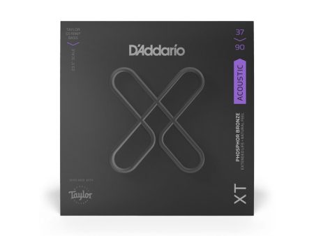 D ADDARIO XTB3790GS XT Phosphor Bronze Acoustic Bass Strings, Taylor GS Mini Scale, 37-90 Discount