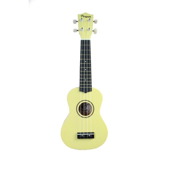 Amahi PGUKYW Penguin Soprano Ukulele w  Bag (Yellow) Cheap