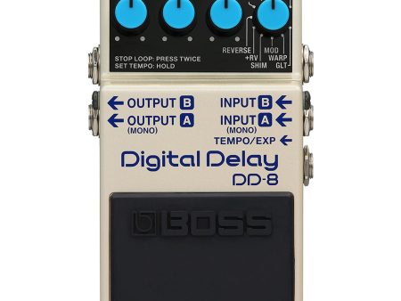 BOSS DD8 Digital Delay Effects Pedal Fashion