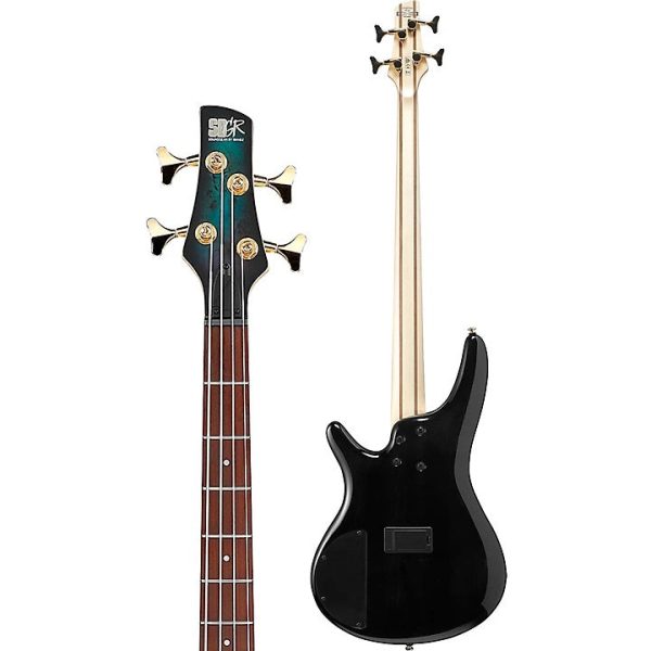 Ibanez SR400EPBDXTSU SR Series Double Cut Bass (Tropical Seafloor Burst) Online Sale