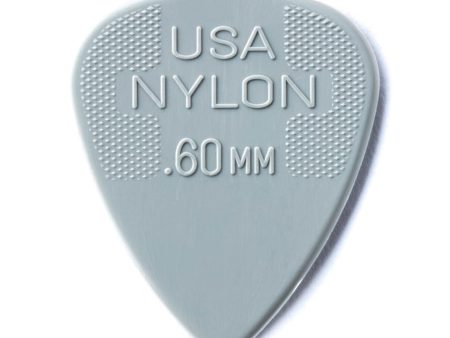 DUNLOP 44P60 .60  Nylon Standard Guitar Pick For Discount