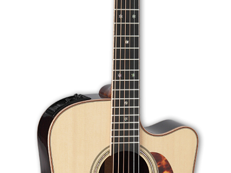 Takamine JTAKP7DC Pro Series All Solid Dread A E Guitar (Natural) on Sale