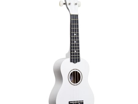 Amahi PGUKWH Penguin Soprano Ukulele w  Bag (White) Cheap