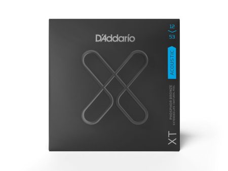 D ADDARIO XTAPB1253 XT Acoustic Phosphor Bronze, Light, 12-53 Fashion