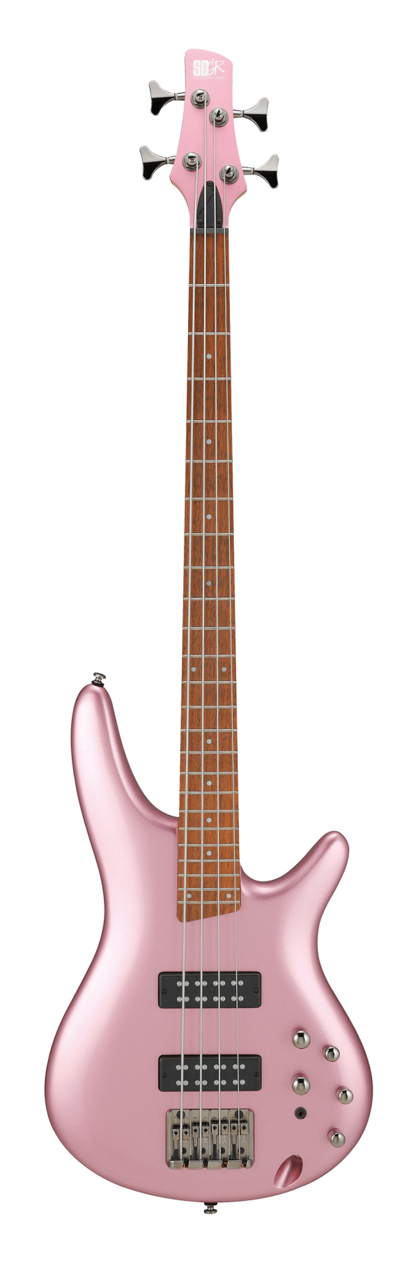 Ibanez SR300EPGM SR Series Double Cut Bass Guitar (Pink Gold Metallic) Supply