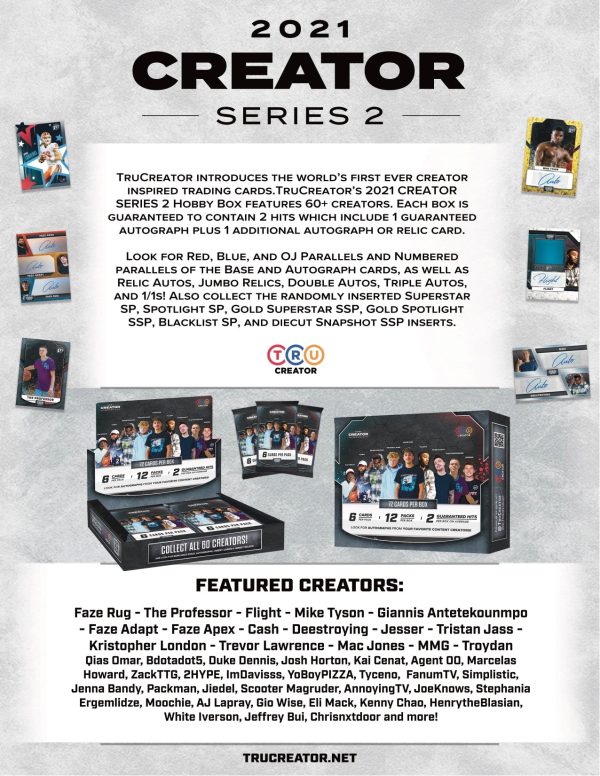 2021 TruCreator Creators Collection Series 2 Hobby Box Discount