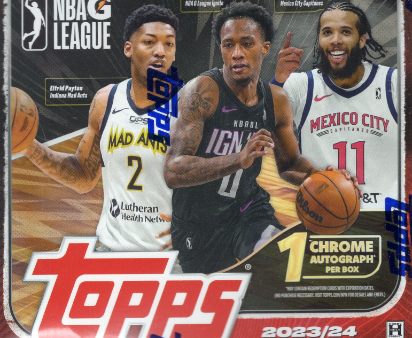 2023 24 Topps G-League Basketball Hobby Box Supply