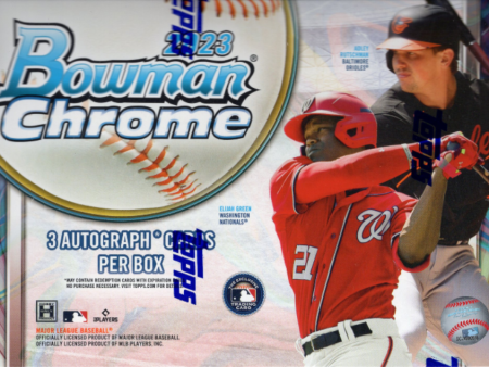 2023 Bowman Chrome Baseball HTA Choice 12 Box Case For Sale